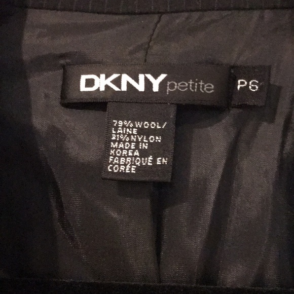 DKNY Wool Pin-Stripe Suit - Picture 2 of 8